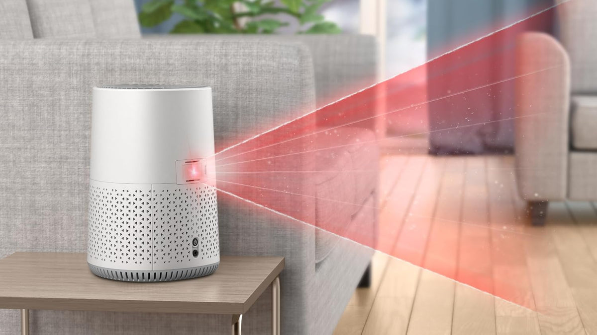 Philips Air Purifier, For Rooms Up To 44m², 170m³/h CADR, Sleep Mode — White/Silk Beige