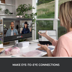 Logitech BRIO 500 Webcam — Rose