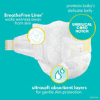 Pampers Diapers Newborn/Size 0 (< 10 lb), 120 Count - Swaddlers Disposable Baby Diapers, Giant Pack (Packaging May Vary)