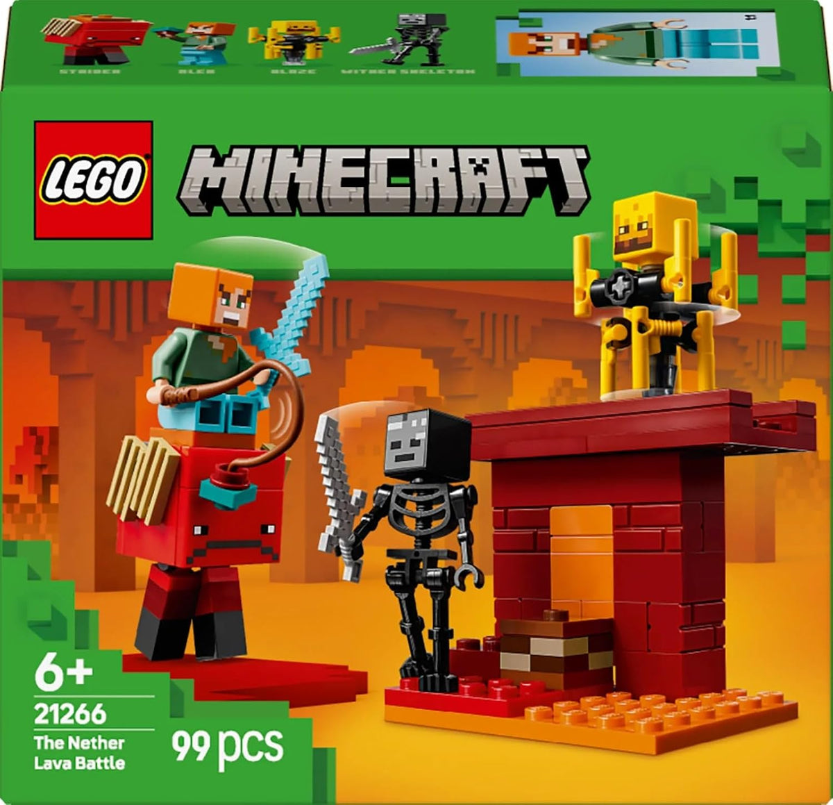 LEGO Minecraft The Nether Lava Battle 21266 — image 9