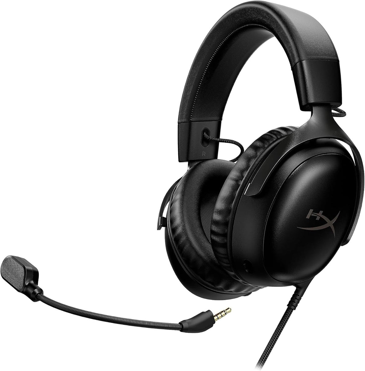HyperX Cloud III Gaming Headset-Black — Black Solid — product image 9