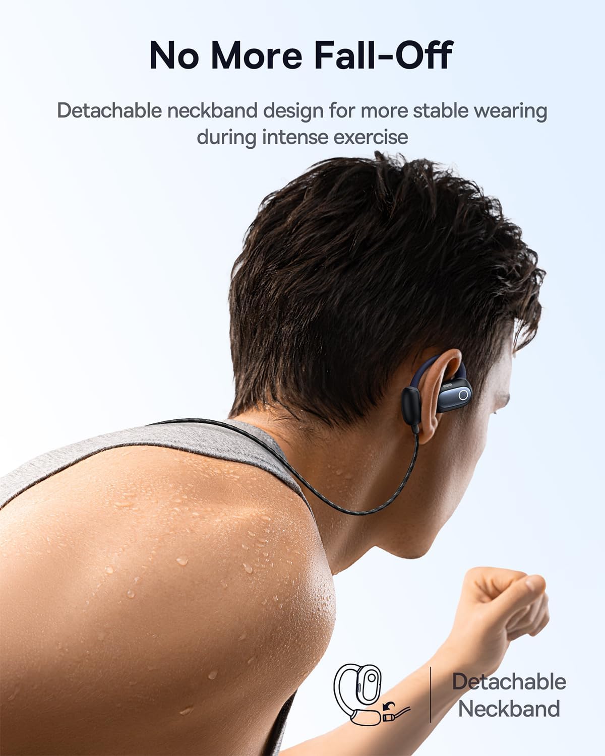 Baseus Eli Sport 1 Open-Ear Headphones — Black