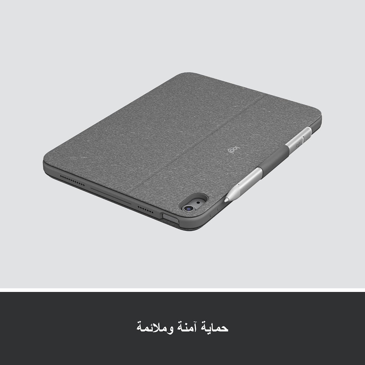 Logitech Combo Touch Keyboard Case for iPad 10th Gen — Grey