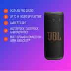 JBL Grip Portable Bluetooth Speaker — Black