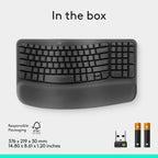Logitech Wave Keys Keyboard — Graphite