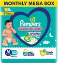Pampers New Diapers Pants Monthly Box Pack, Medium (152 Count)