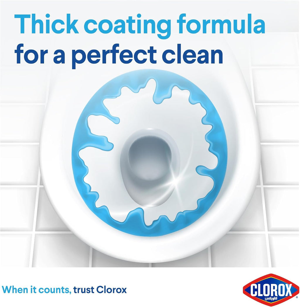 Clorox Toilet Cleaner Clinging Bleach Gel, Disinfecting Toilet Bowl Cleaner with Bleach (Pack of 2) — additional view 3
