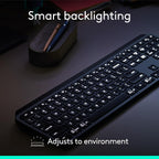 Logitech MX Keys S and MX Master 4 Combo — Graphite