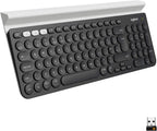 Logitech K780 Keyboard — Grey + White