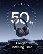 Baseus Bass 35 Max Wireless Over-Ear Headphones — Grey