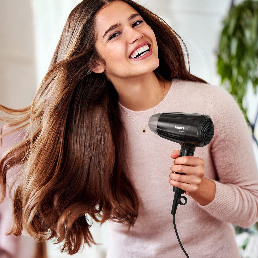 Philips Essential Care BHC010/10 hair dryer Black 1200 W