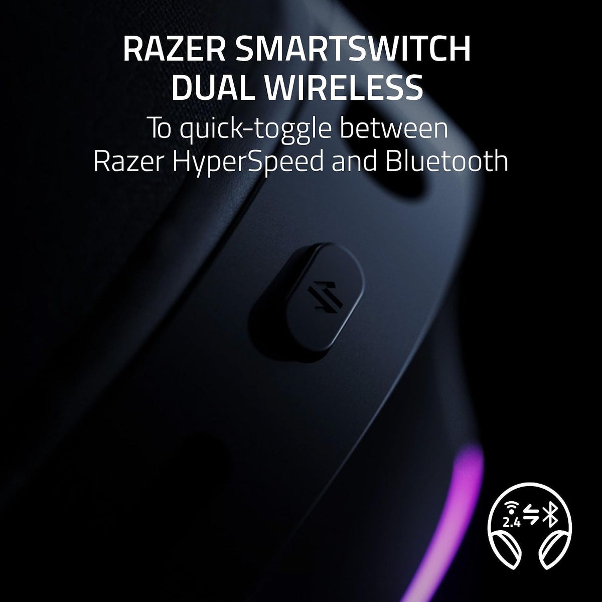 Razer Barracuda X Chroma Wireless Gaming Headset — Black — product image 3