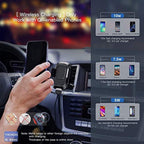 Baseus Car Phone Holder for iPhone Samsung Intelligent Infrared Qi Wireless Charger Air Vent Mount Mobile Stand