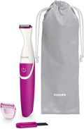 Philips Women's Cordless Trimmer (BRT381/15) — White/ Pink