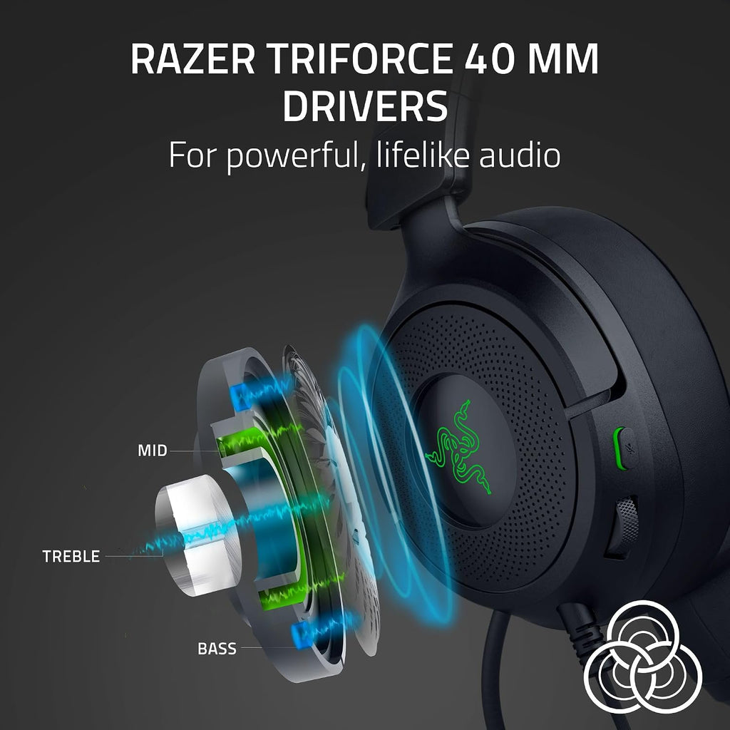 Razer Kraken Kitty V3 X Wired Gaming Headset — Black — product image 4