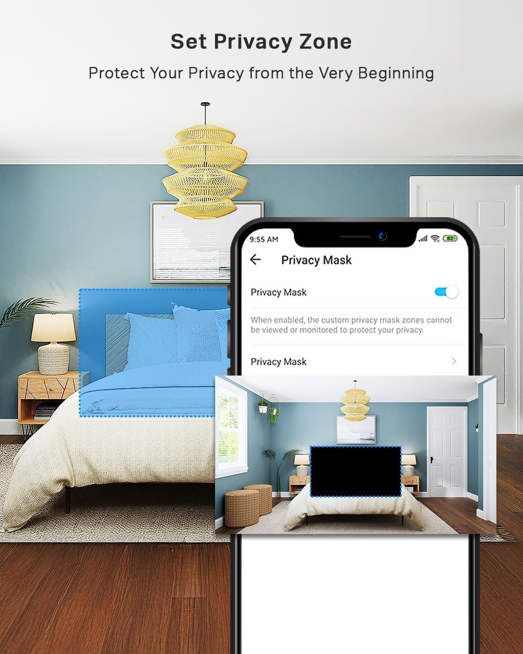 TP-Link Tapo Pan/Tilt Smart Security Camera, Indoor CCTV, 360 Rotational Views, Works with Alexa&Google Home, No Hub Required, 1080p, 2-Way Audio, Night Vision, SD Storage, Device Sharing (TC70)