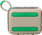 JBL Go 4 Portable Bluetooth Speaker — Sand