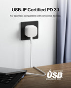 Belkin Compact Wall Charger 45W, USB-C Power Delivery Fast Charging for Apple iPhone 16, 16 Plus, 16 Pro, 16 Pro Max, 15 Series, Samsung Galaxy S25, iPad, AirPods & More - White