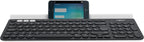 Logitech K780 Keyboard — Dark Grey/White