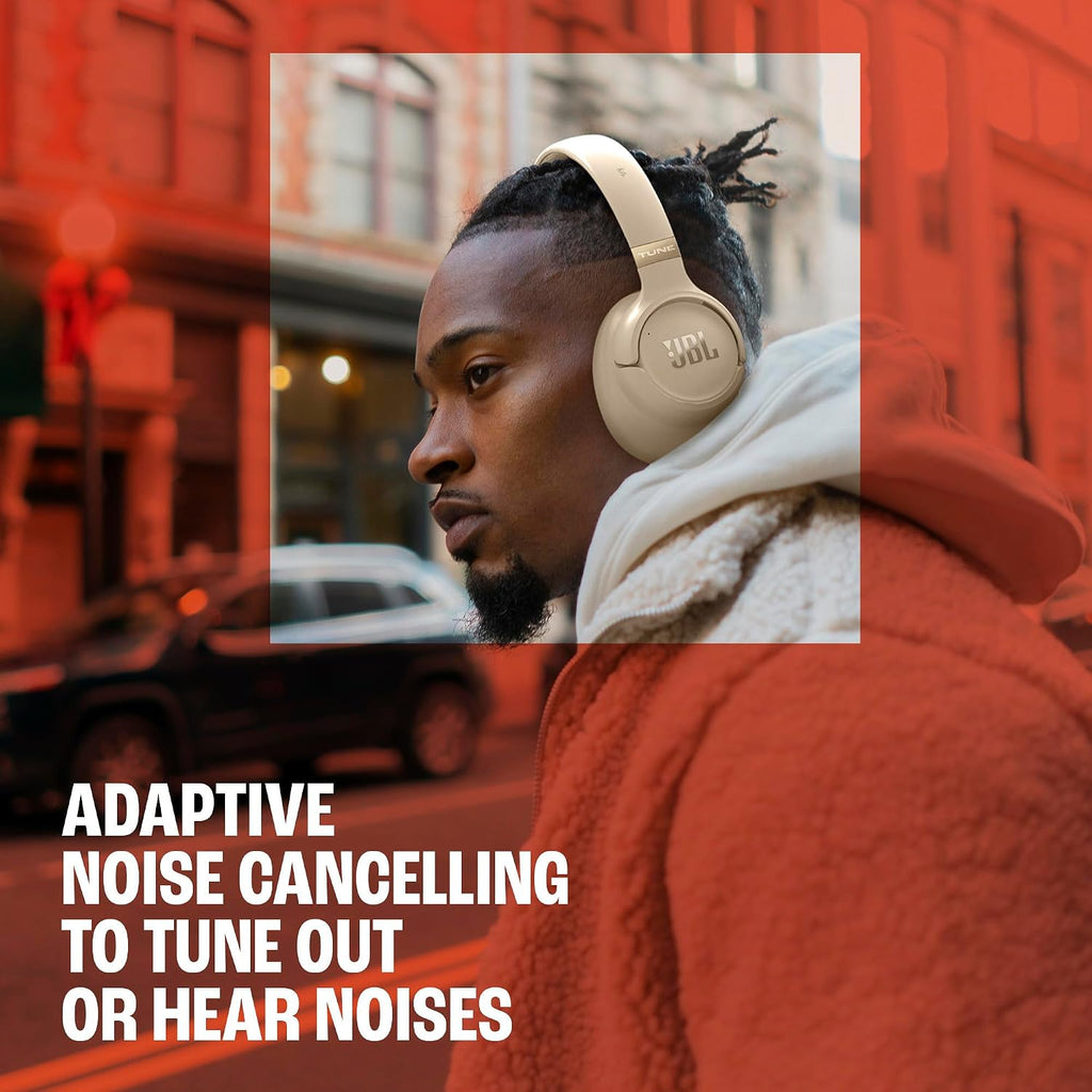JBL Tune 780NC Noise Cancelling Headphones — Black