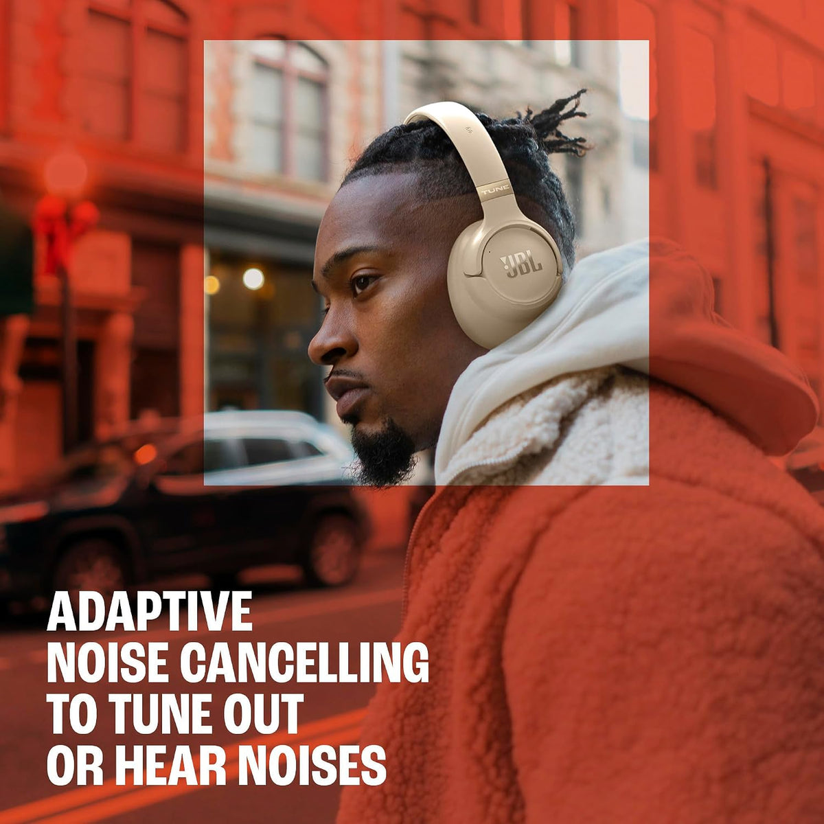 JBL Tune 780NC Noise Cancelling Headphones — Black