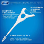 DenTek, Complete Clean Floss Picks 75 Floss Picks Pack of 3, 225 Count — additional product view 7