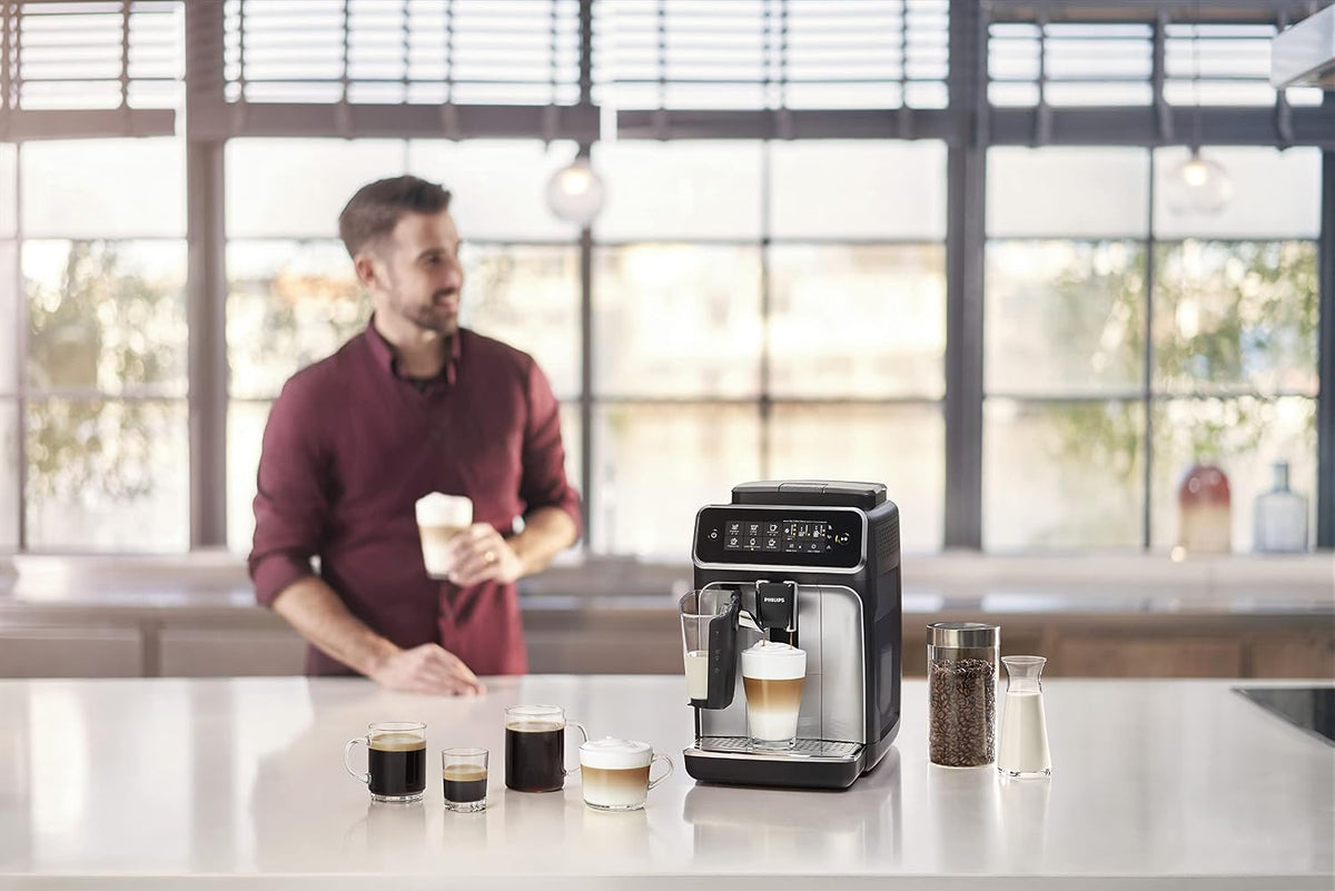 Philips EP2220/10 Series 2200 Espresso Machine, 1500W, Black — black
