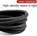 Baseus USB to Lightning Charging Cable iPhone 14 Pro Max Cafule Nylon Braided High-Density Quick Charge — 1 Meter / 2.4 A