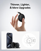 Baseus Free2Pull Mini Retractable USB-C to USB-C Cable 60W — 1m — Black