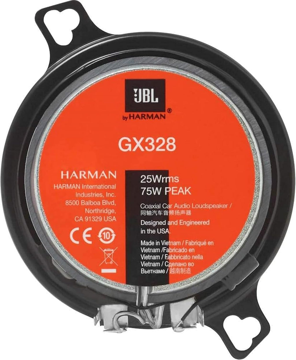 JBL GX328 3.5-Inch Coaxial Car Speakers