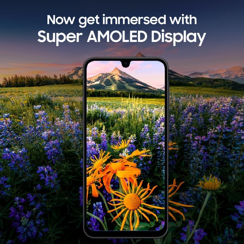 Samsung Galaxy A17 5G Gray (8GB RAM / 256 GB Storage) Android Smartphone | 6x OS Upgrades, Large Display, 50MP OIS Camera | International Version