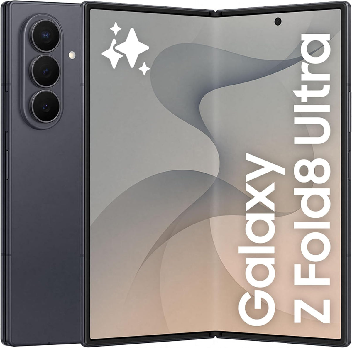 Samsung Galaxy Z Fold8 Ultra Graphite, 1TB,Customized Processor,5000mAh Battery, Side-by-side Multitasking, 16GB RAM, 200MP Camera, 2 Years Manufacturer Warranty (UAE Type Approved)(Amazon Exclusive)