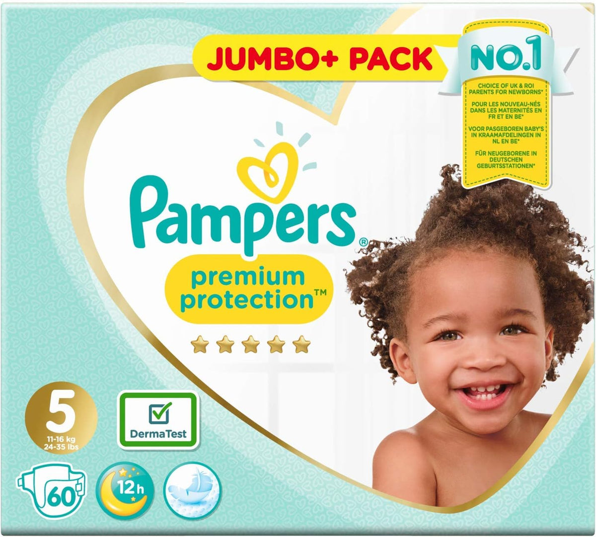 Pampers Premium Protection 81686985 Nappies White