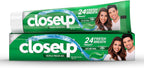 Closeup Triple Fresh Gel Toothpaste, Menthol Fresh, for 24HR fresh breath, 120ml — front product image