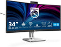 Philips 34B2U6603CH Curved Monitor — Black