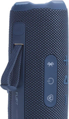 JBL Flip 7 with Megen Hardshell Case — Blue