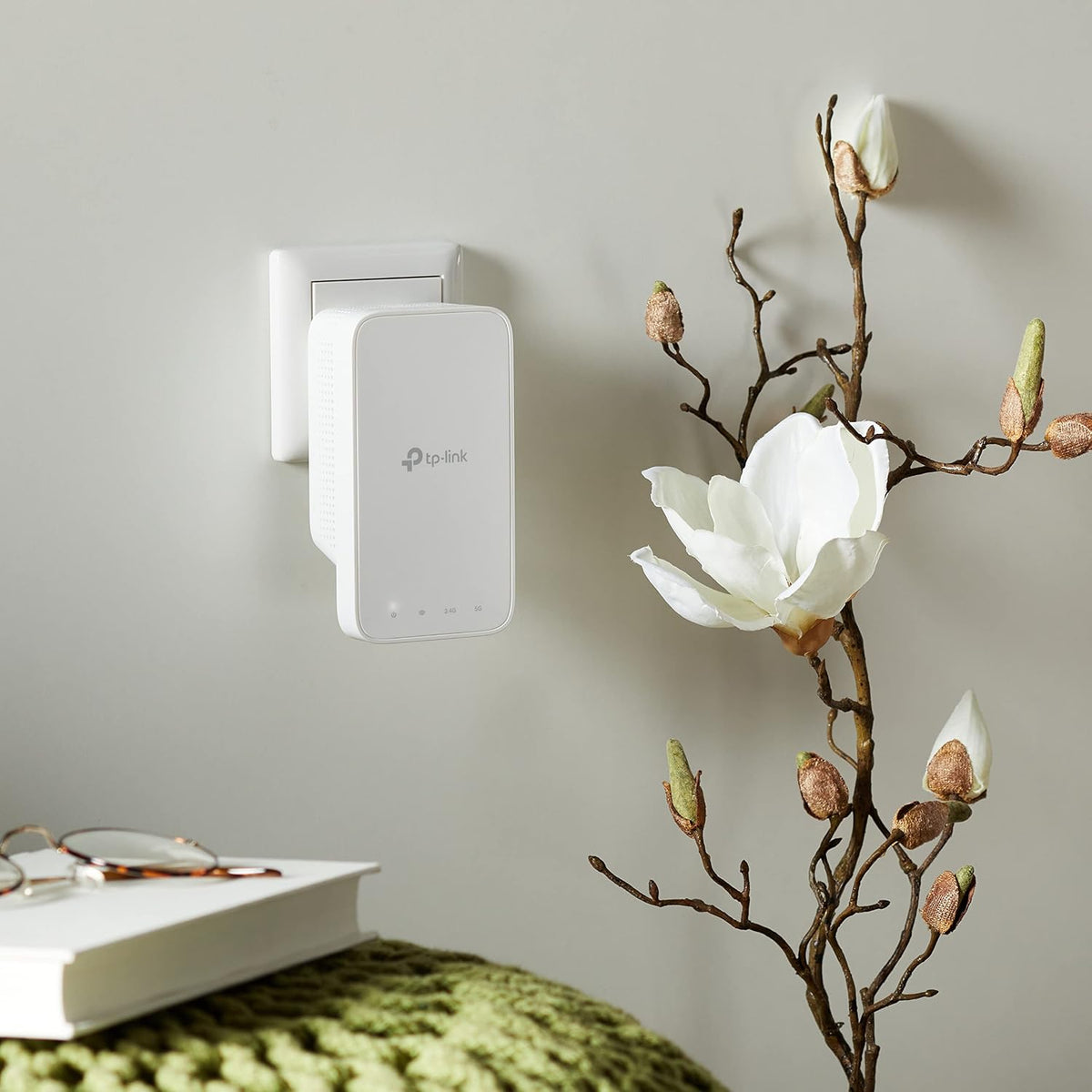Tplink Onemesh Ac1200 Mesh Wi-Fi Range Extender Re300
