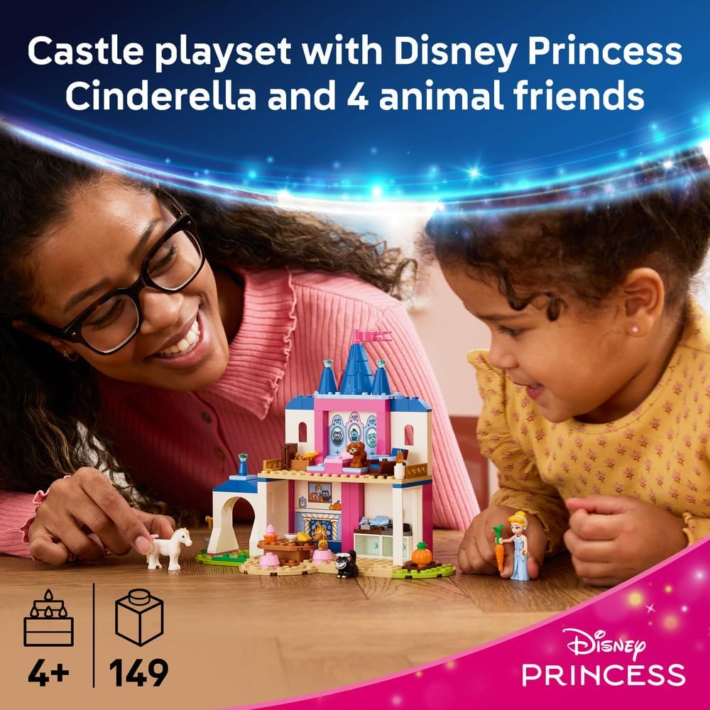 LEGO Disney Princess Cinderella Animal Friends Castle 43283
