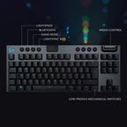 Logitech G915 TKL Wireless Gaming Keyboard — Black