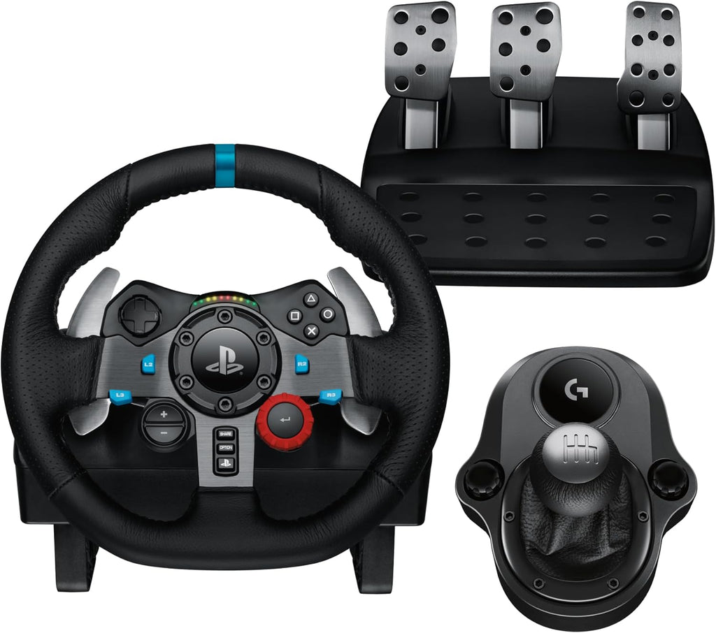 Logitech G29 SE with Shifter Racing Wheel and Pedals — Black