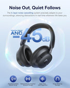 Baseus Bass BH1 NC Noise-Cancelling Headphones — Black