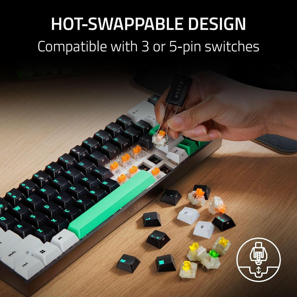 Razer Reclusa X Mini 65% — product image 3