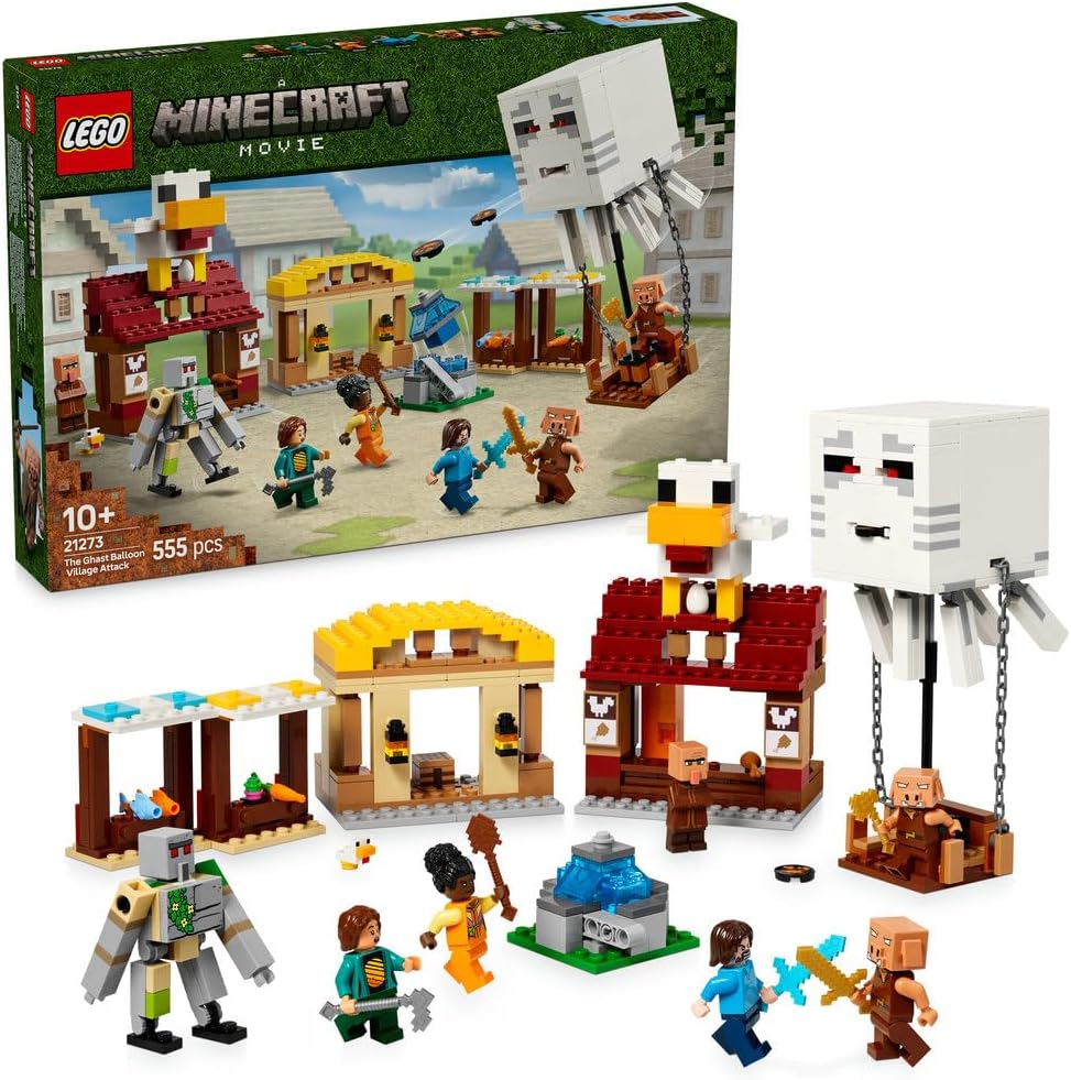 LEGO Minecraft The Ghast Balloon Village Attack 21273 — image 1
