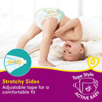 Pampers Active Baby Diapers, Small (46 Count)