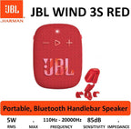 JBL Wind 3S Bluetooth Handlebar Speaker — Red