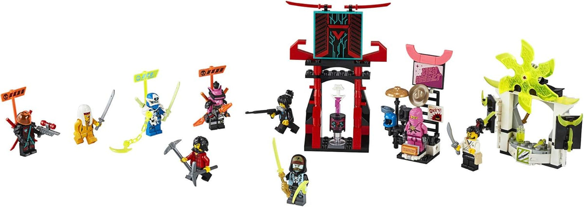 LEGO NINJAGO Gamer’s Market 71708 Ninja Market Building Kit