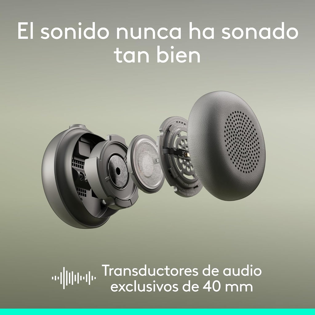 Logitech Zone Wireless 2 ES Headset — Grey / White