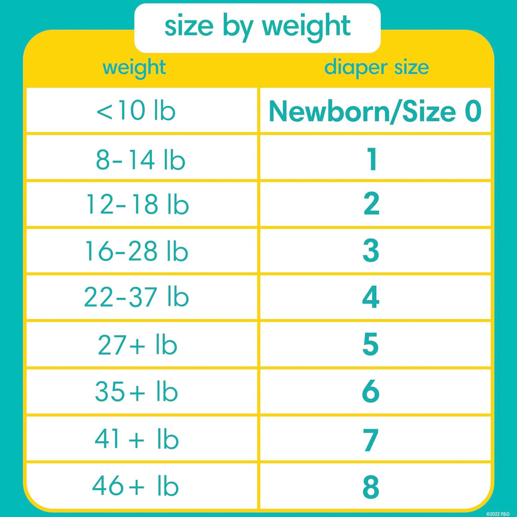 Pampers Diapers Newborn/Size 0 (< 10 lb), 120 Count - Swaddlers Disposable Baby Diapers, Giant Pack (Packaging May Vary)