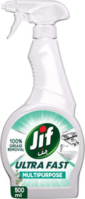 JIF Ultra Fast Cleaner Spray, Multipurpose, 100% Stain and Mold Removal, 500ml — front product image