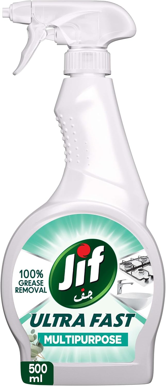 JIF Ultra Fast Cleaner Spray, Multipurpose, 100% Stain and Mold Removal, 500ml — front product image